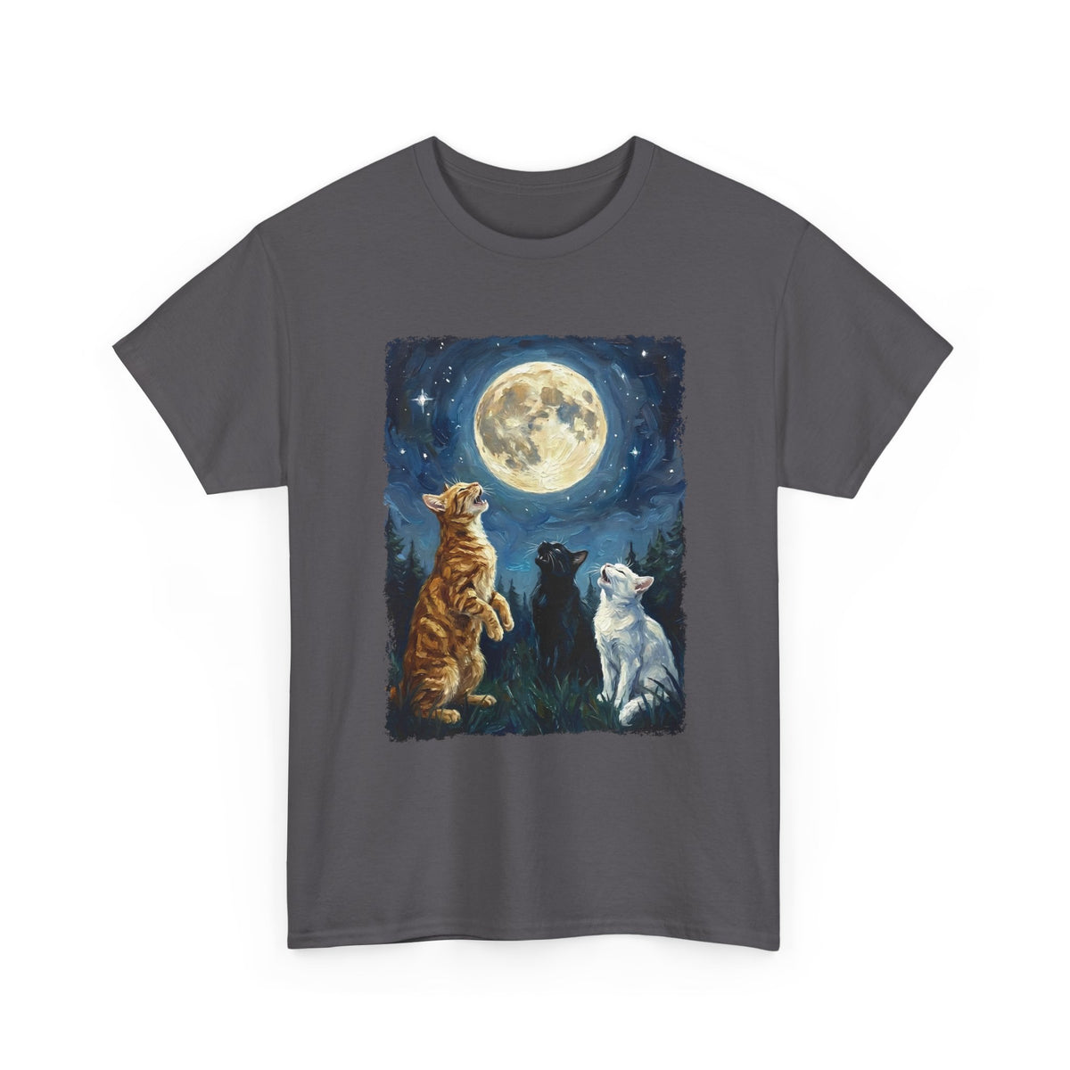 Cats Howling at the Moon T-Shirt