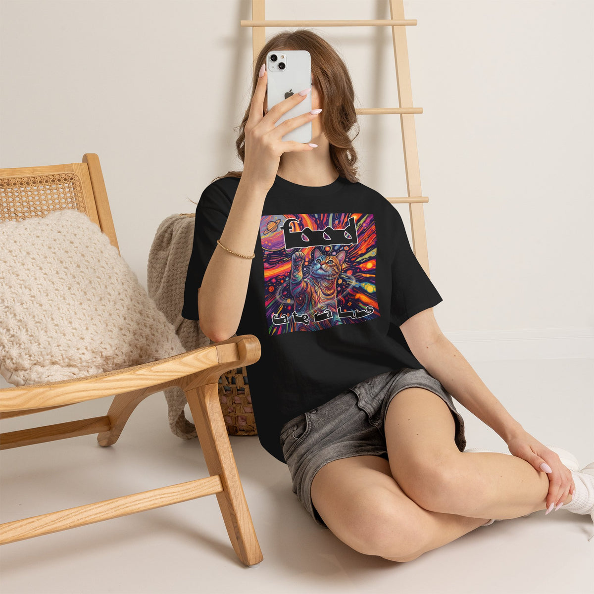 Funny Progressive Metal Cat T-Shirt — Progressive Metal Band Cat Graphic Tee