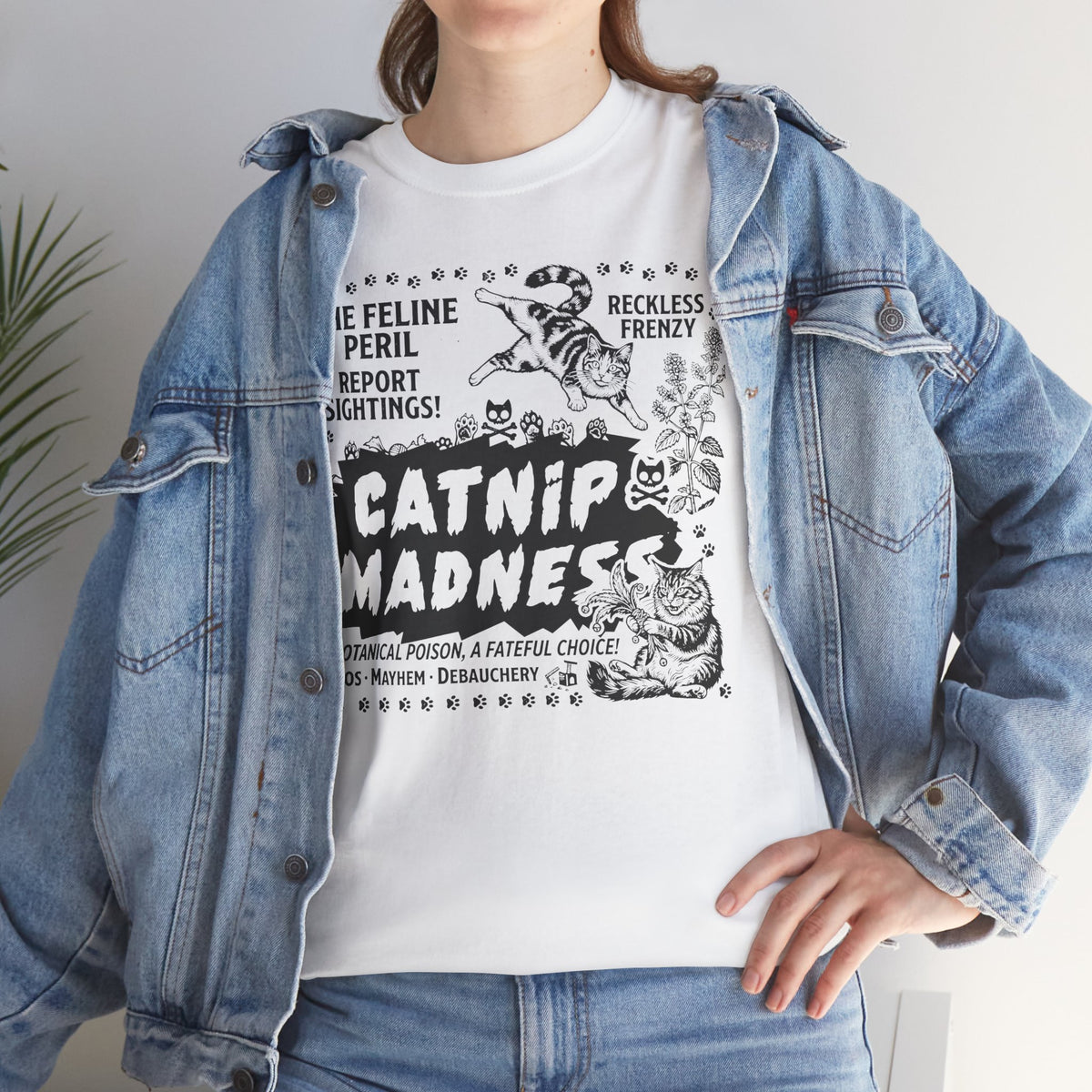 Catnip Madness Cat T-Shirt