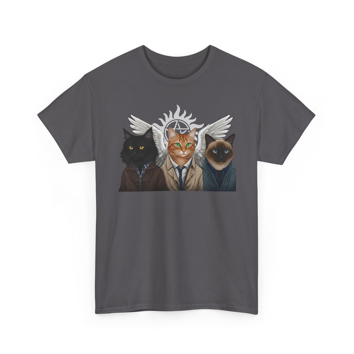 SuperCat Supernatural Cat T-Shirt — Mystical Cat Graphic Tee