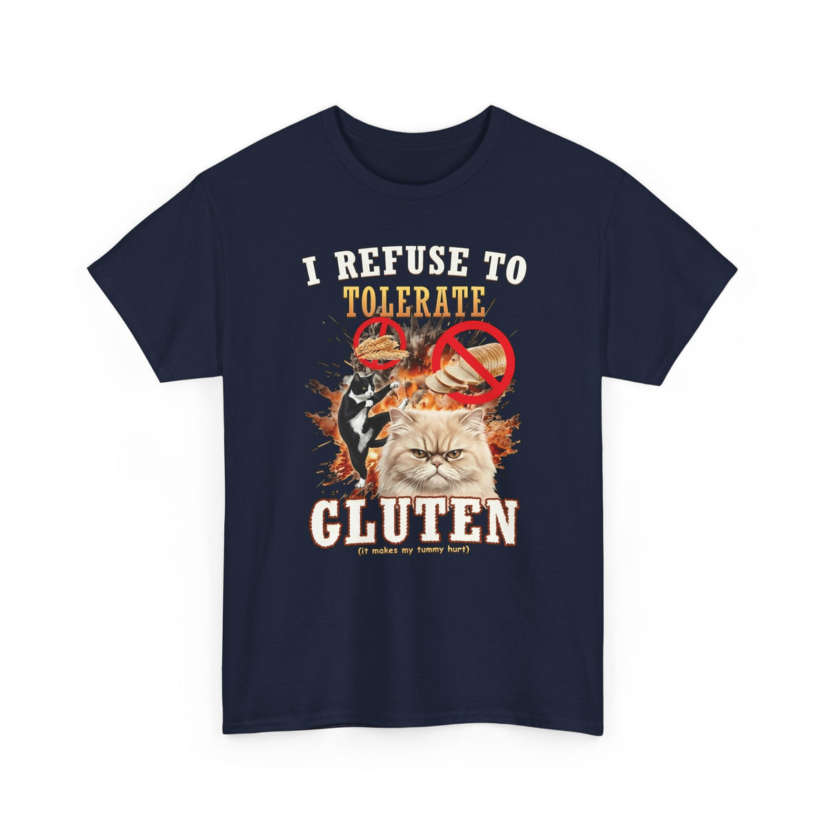 I Refuse To Tolerate Gluten T-Shirt