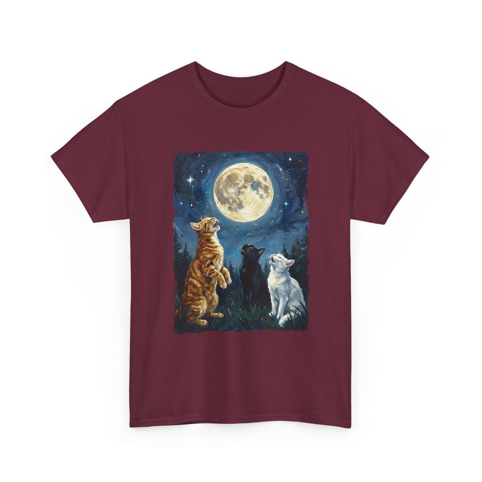 Cats Howling at the Moon T-Shirt