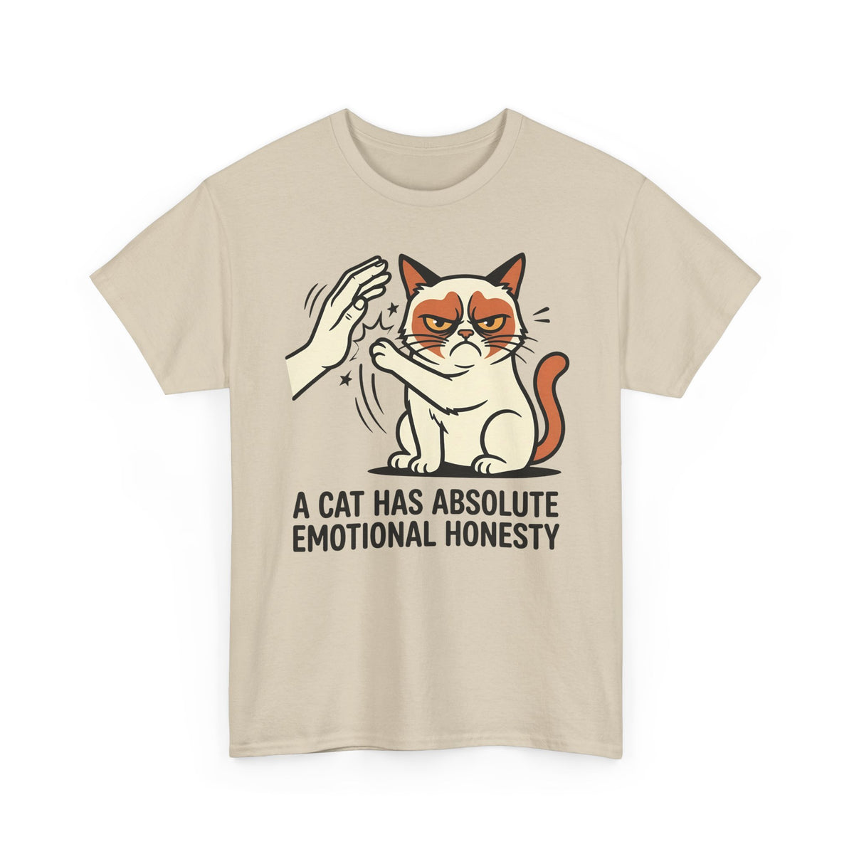 Funny Angry Cat Slap T-Shirt