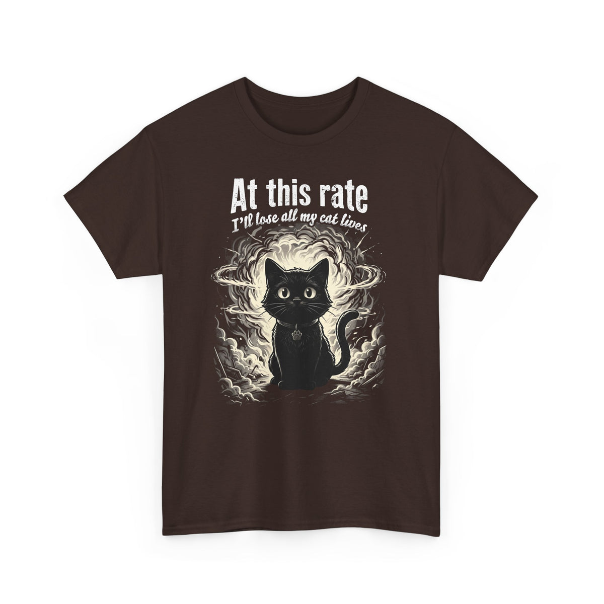Apocalypse Cat T-Shirt Post-Apocalyptic Cat Graphic Tee