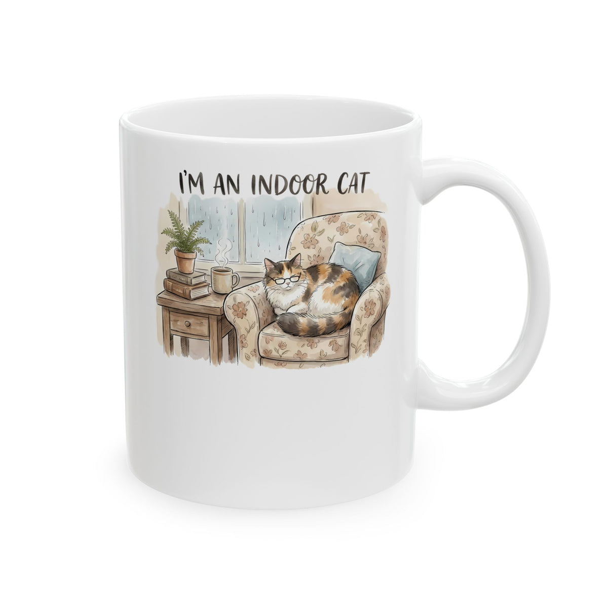 I'm An Indoor Cat Ceramic Mug
