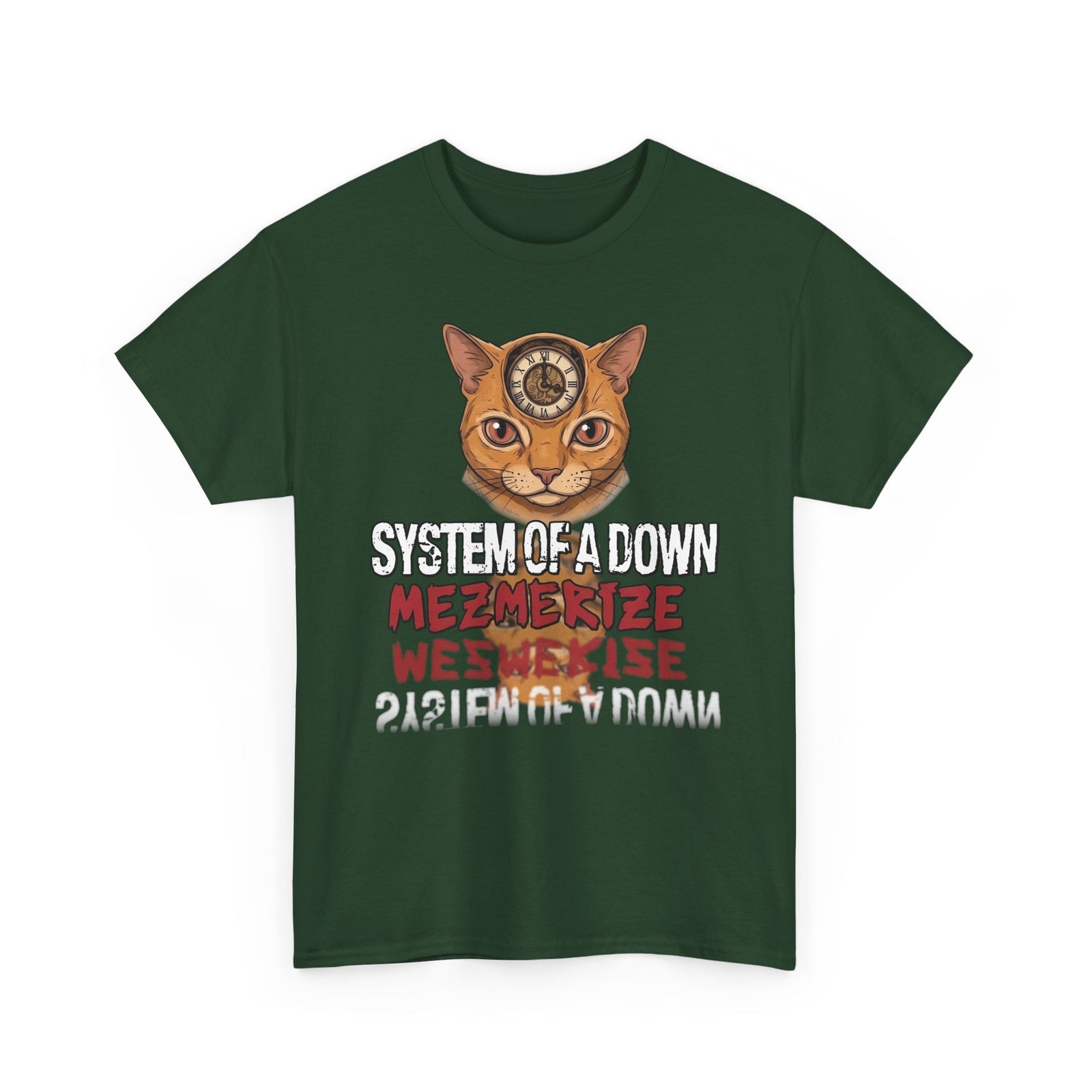 System Of A Down "Mezmerize" Cat T-Shirt