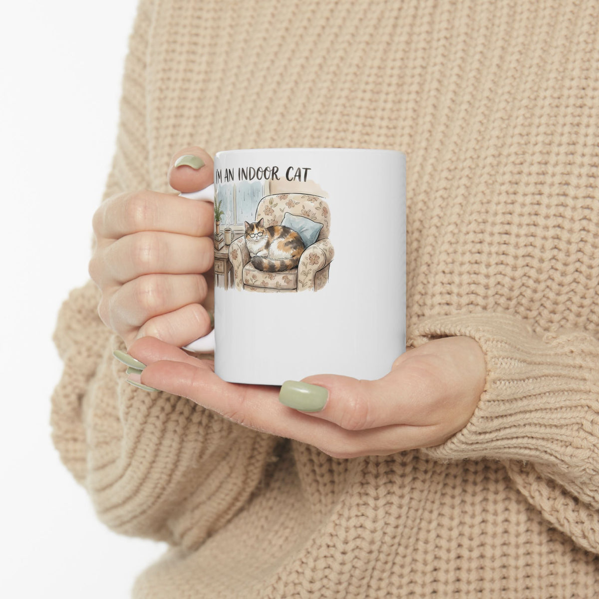 I'm An Indoor Cat Ceramic Mug