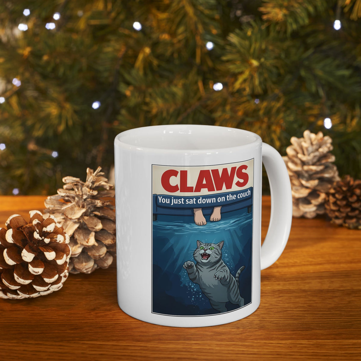 Cat's Claws Ceramic Mug