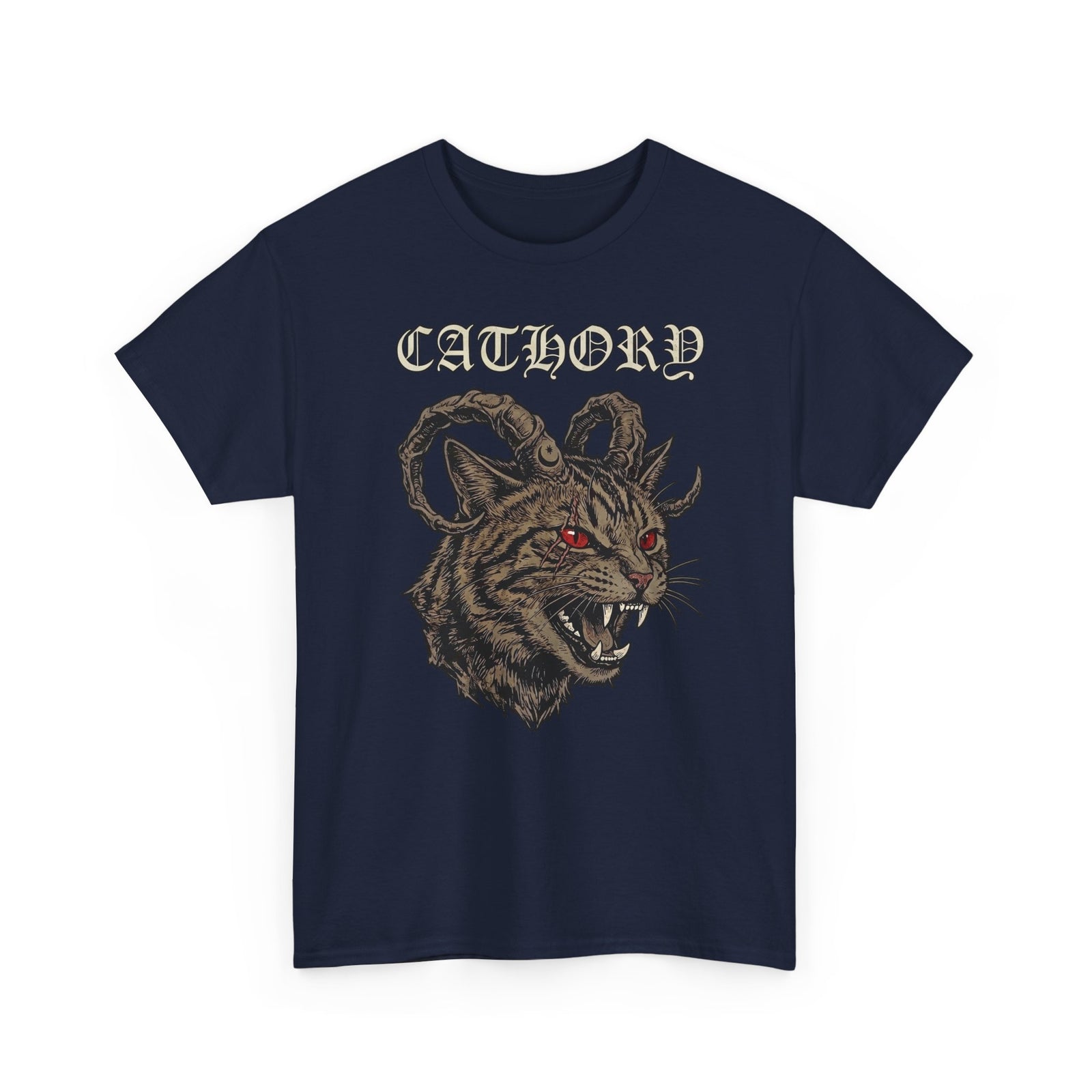Catlord T-Shirt — Gothic Cat King Graphic Tee