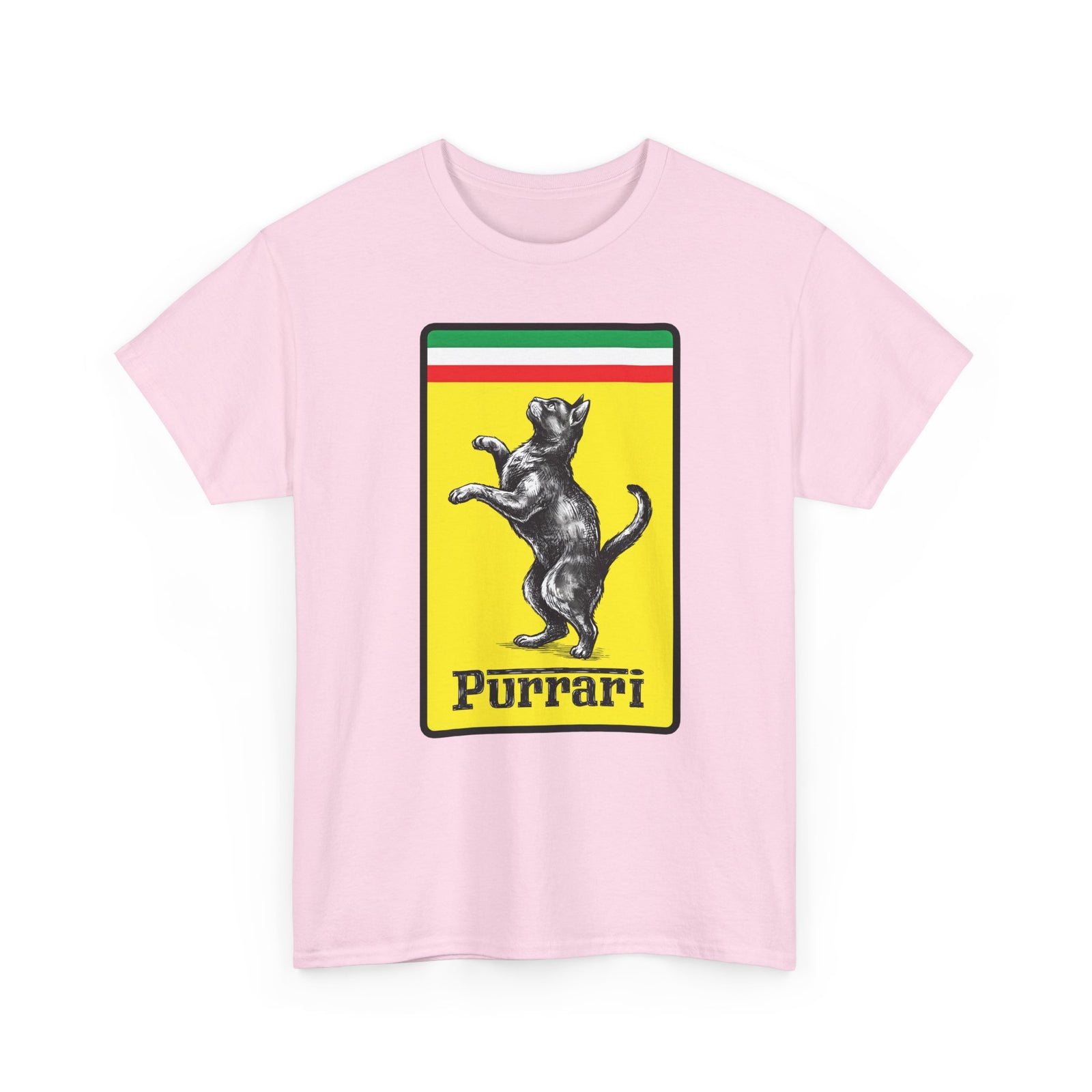 Purrari Tee — Cat Racing Graphic T-Shirt
