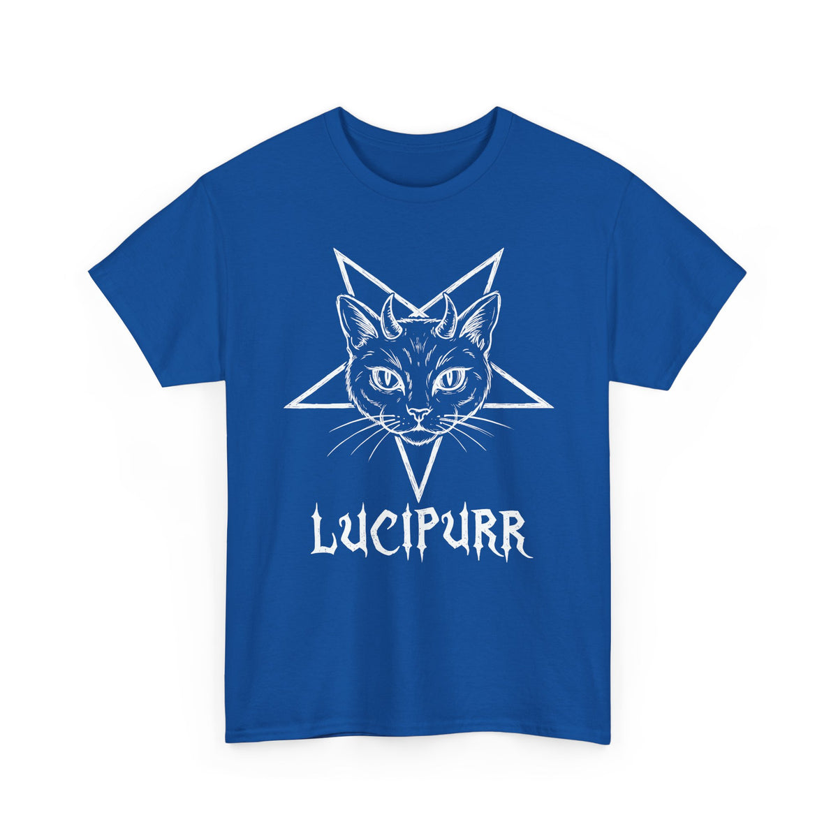 Lucipurr Lucifer Cat T-Shirt — Gothic Cat Tee