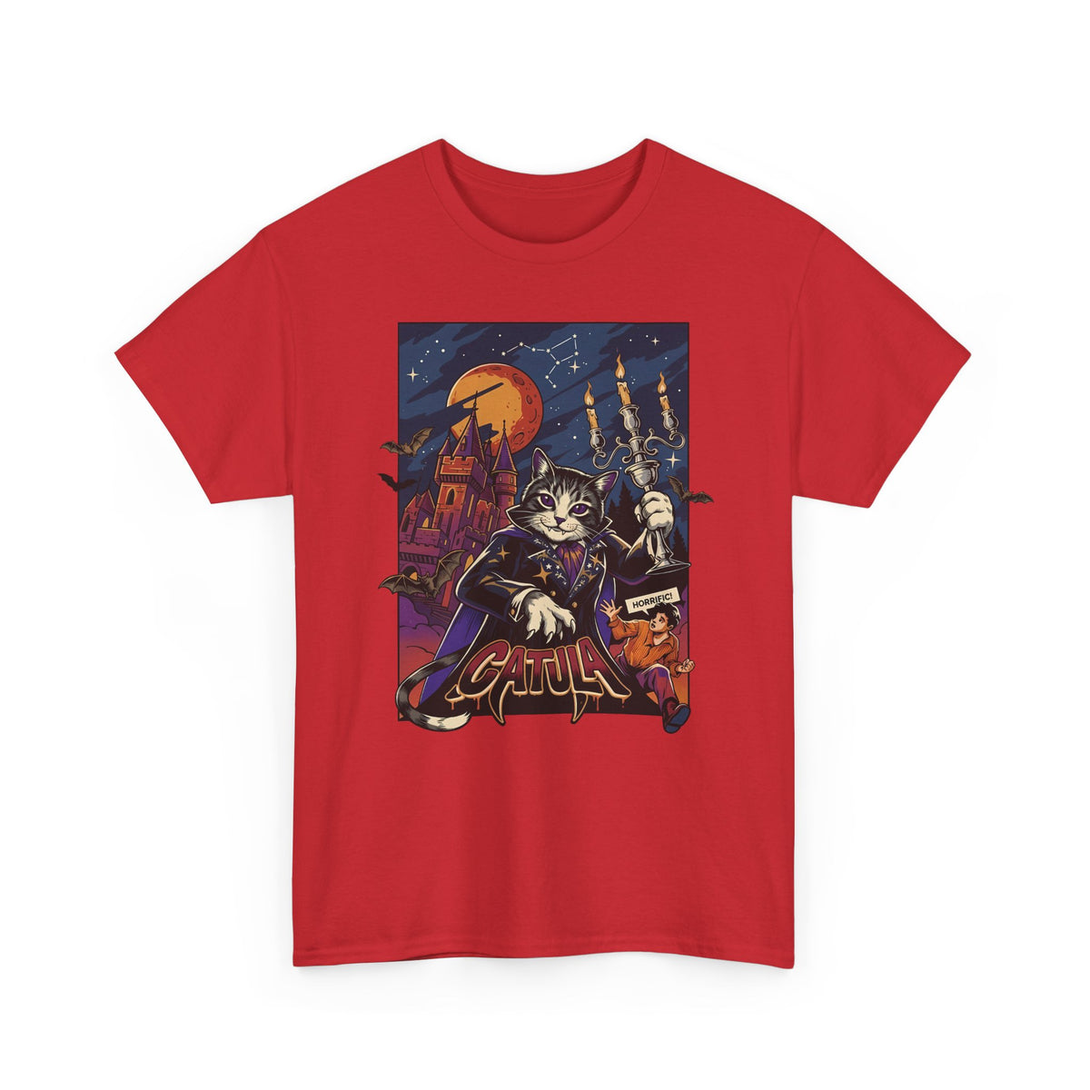 Catula Cat Dracula T-Shirt