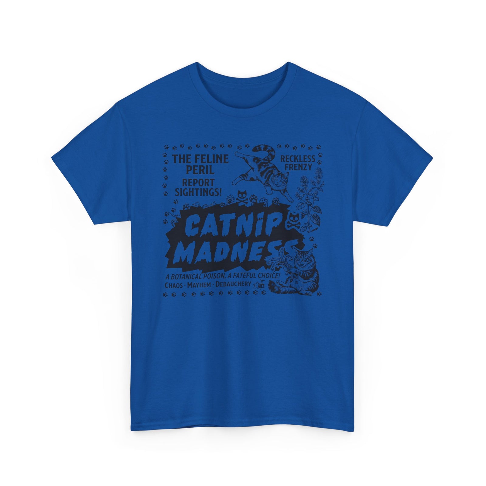 Catnip Madness Cat T-Shirt