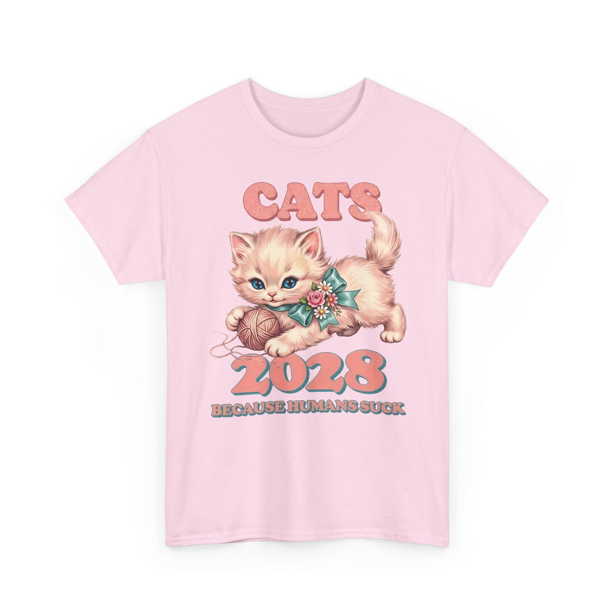 Vote for Cats T-Shirt  Funny Cat Political Tee