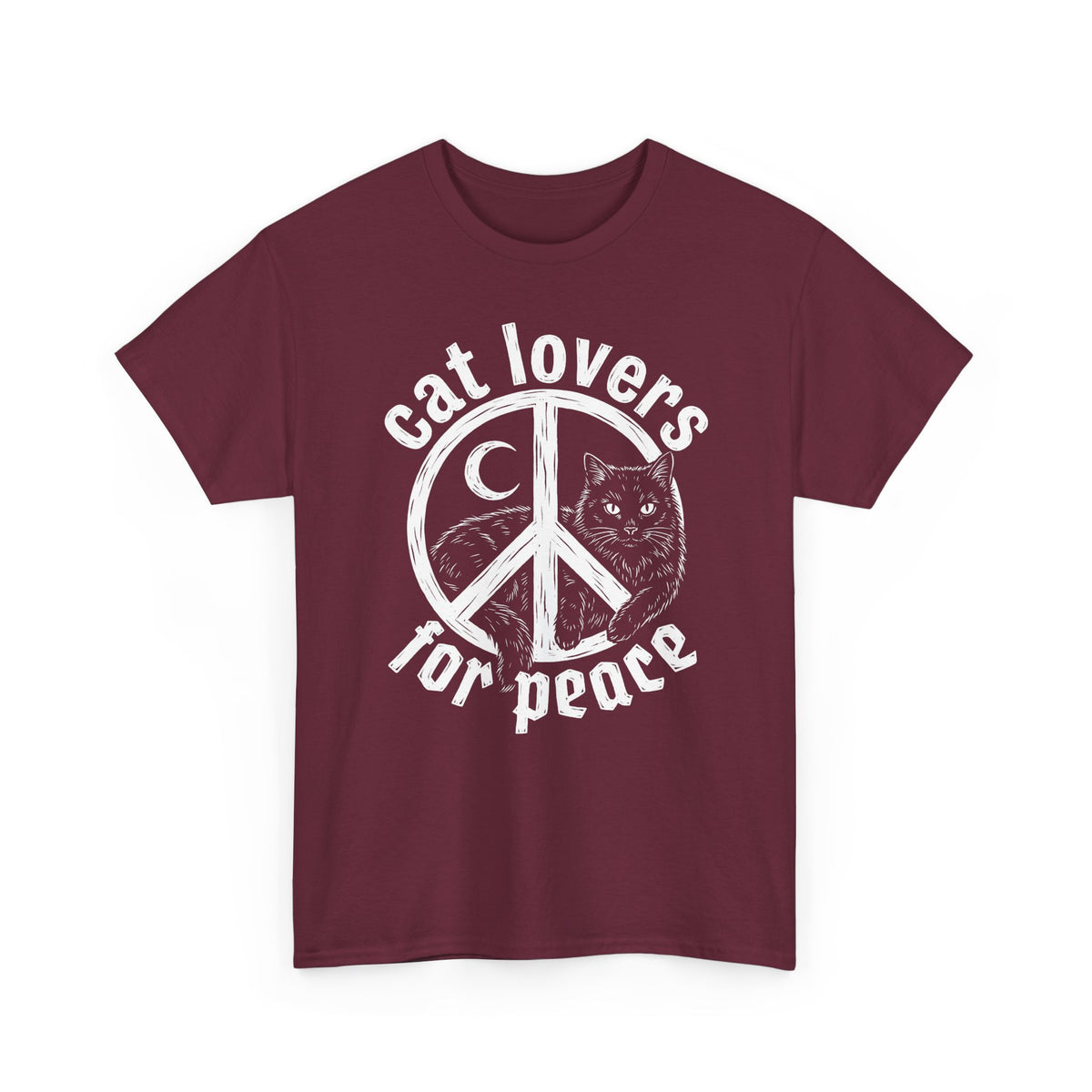 Cat Lovers For Peace T-Shirt