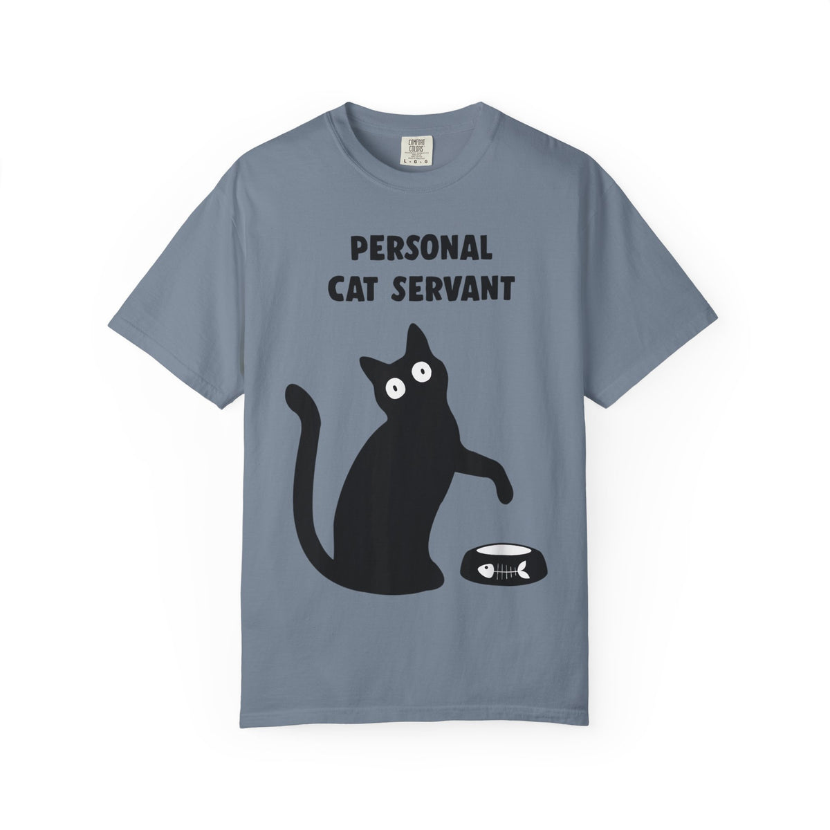 Personal Cat Servant T-Shirt — Funny Cat Lover Tee