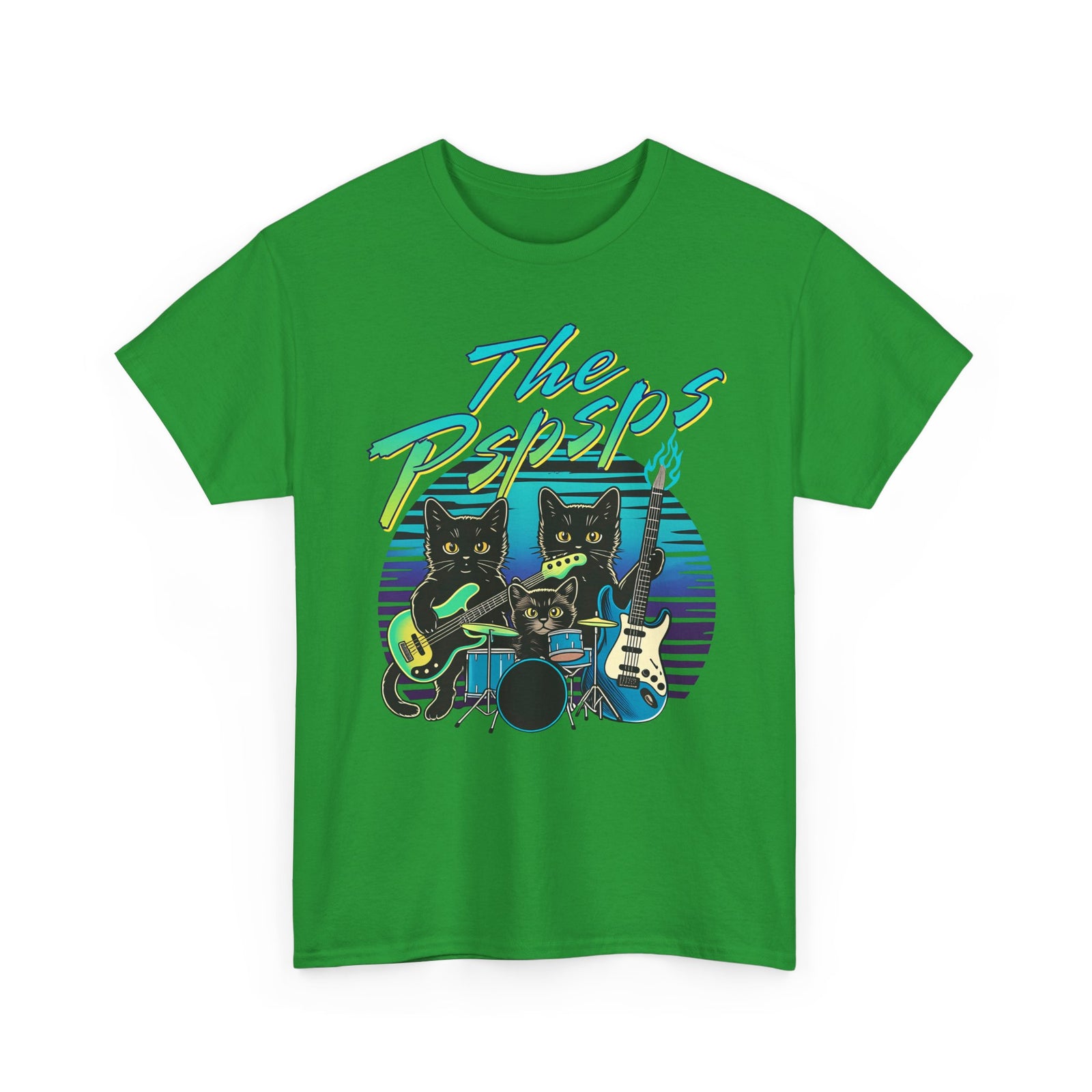 Pspsps Cat Band T-Shirt