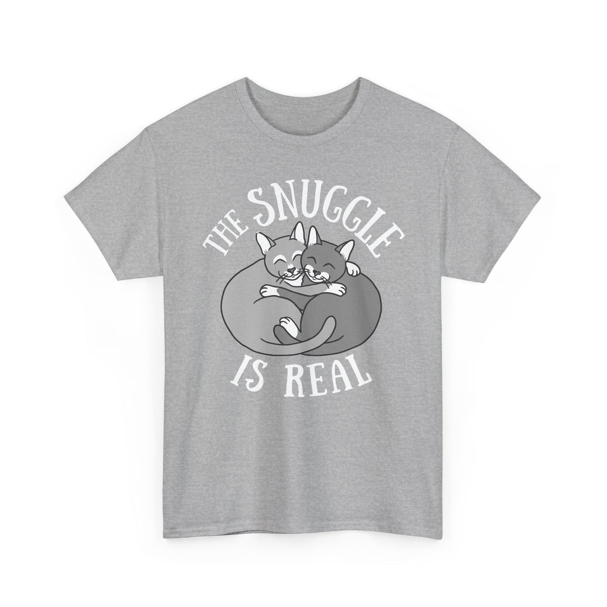 The Snuggle Is Real Cat Lover T-Shirt