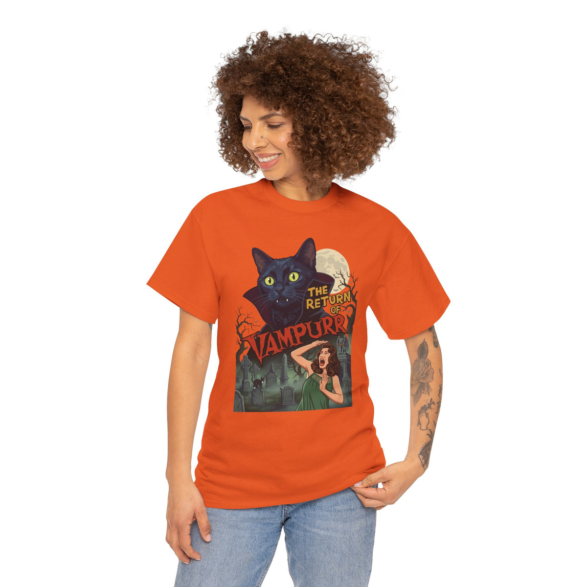 Vampurrr Cats 'The Return of Vampurrr' T-Shirt