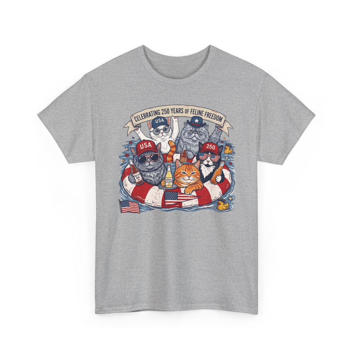 250 Years of Feline Freedom T-Shirt