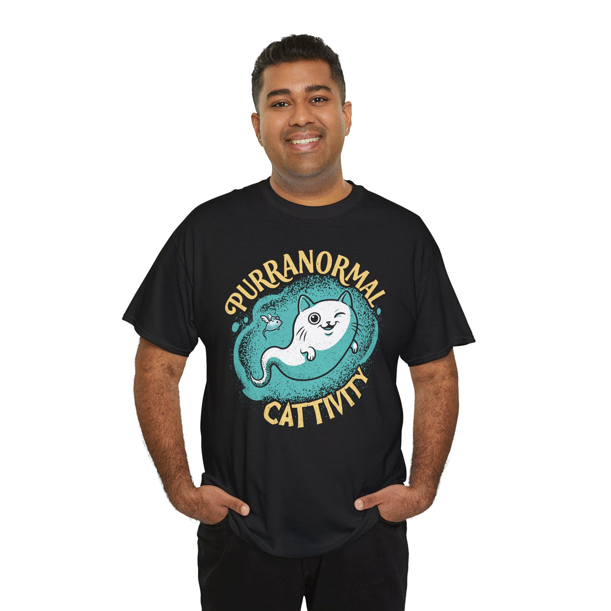 Purranormal Cattivity T-Shirt — Funny Paranormal Cat Tee