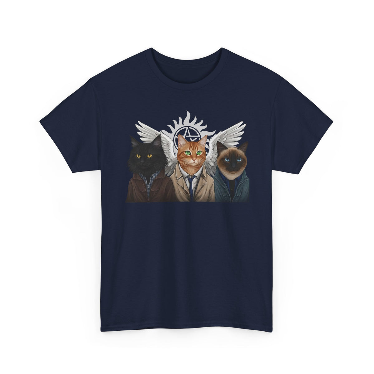 SuperCat Supernatural Cat T-Shirt — Mystical Cat Graphic Tee