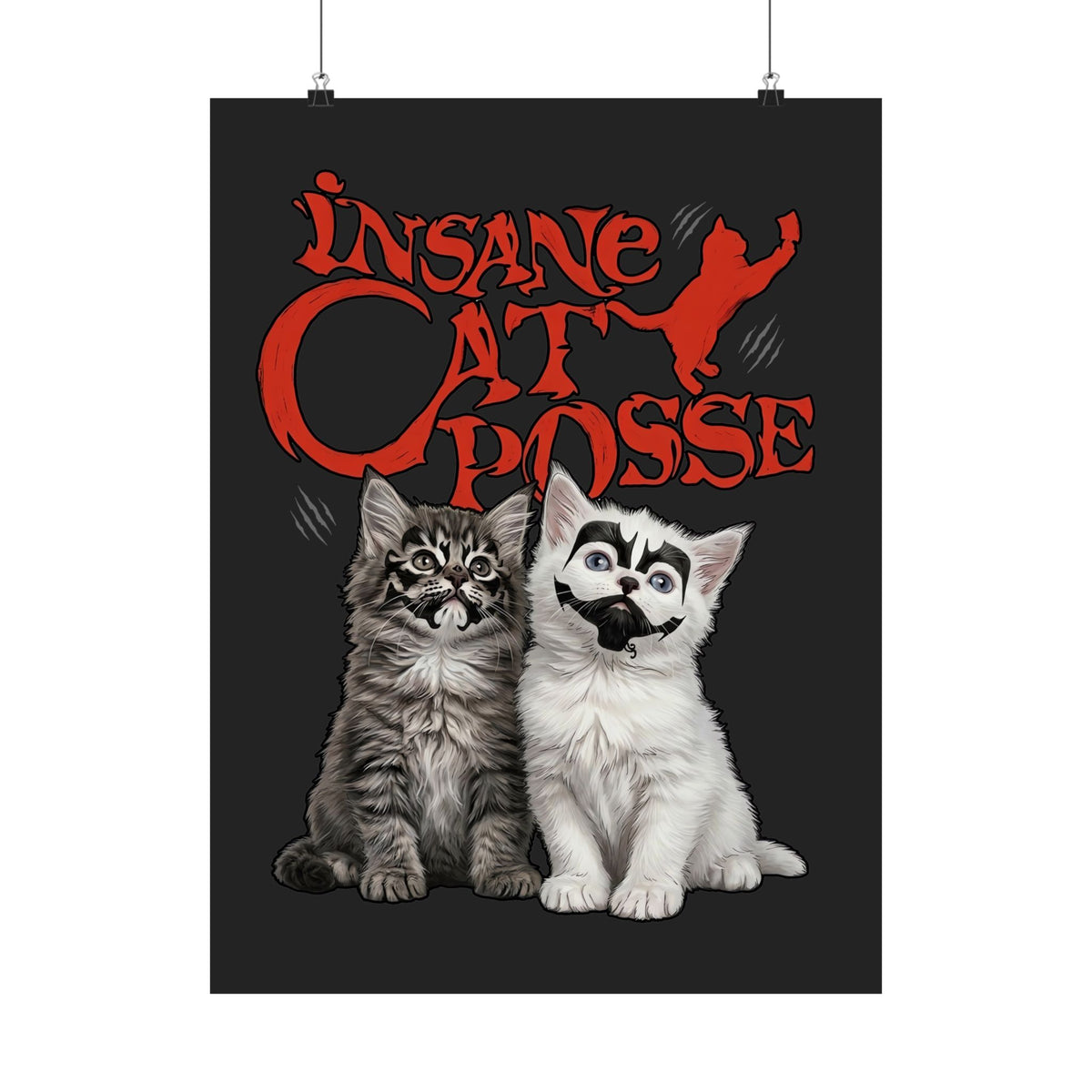 Insane Cat Posse Poster