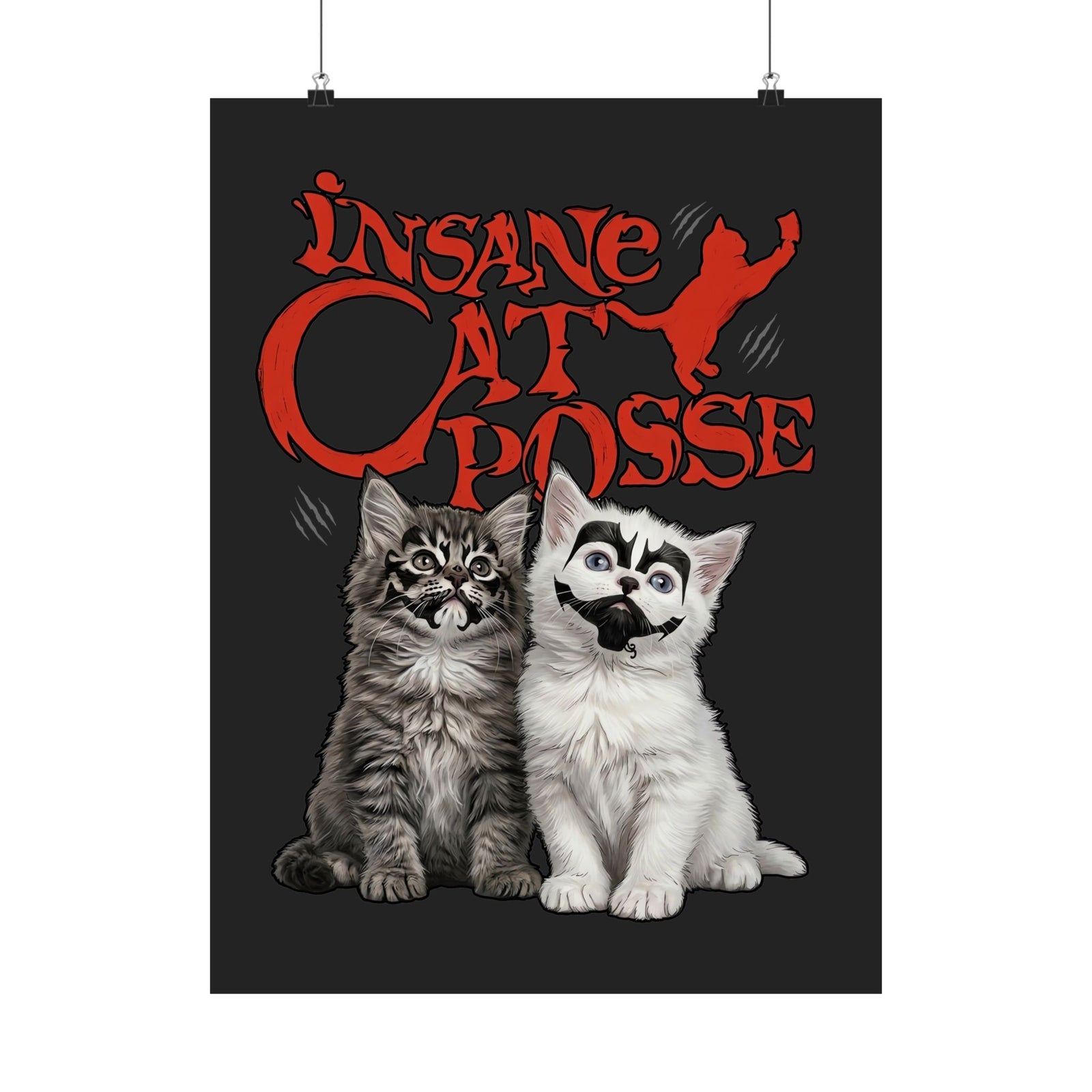 Insane Cat Posse Poster