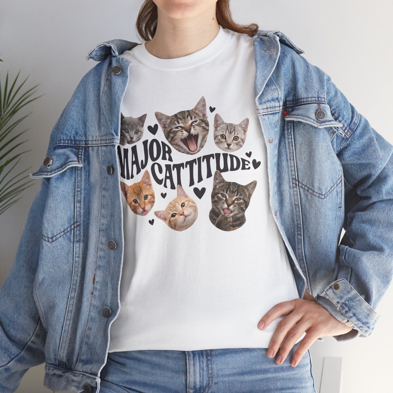 Major Cattitude T-Shirt Funny Cat Attitude Tee