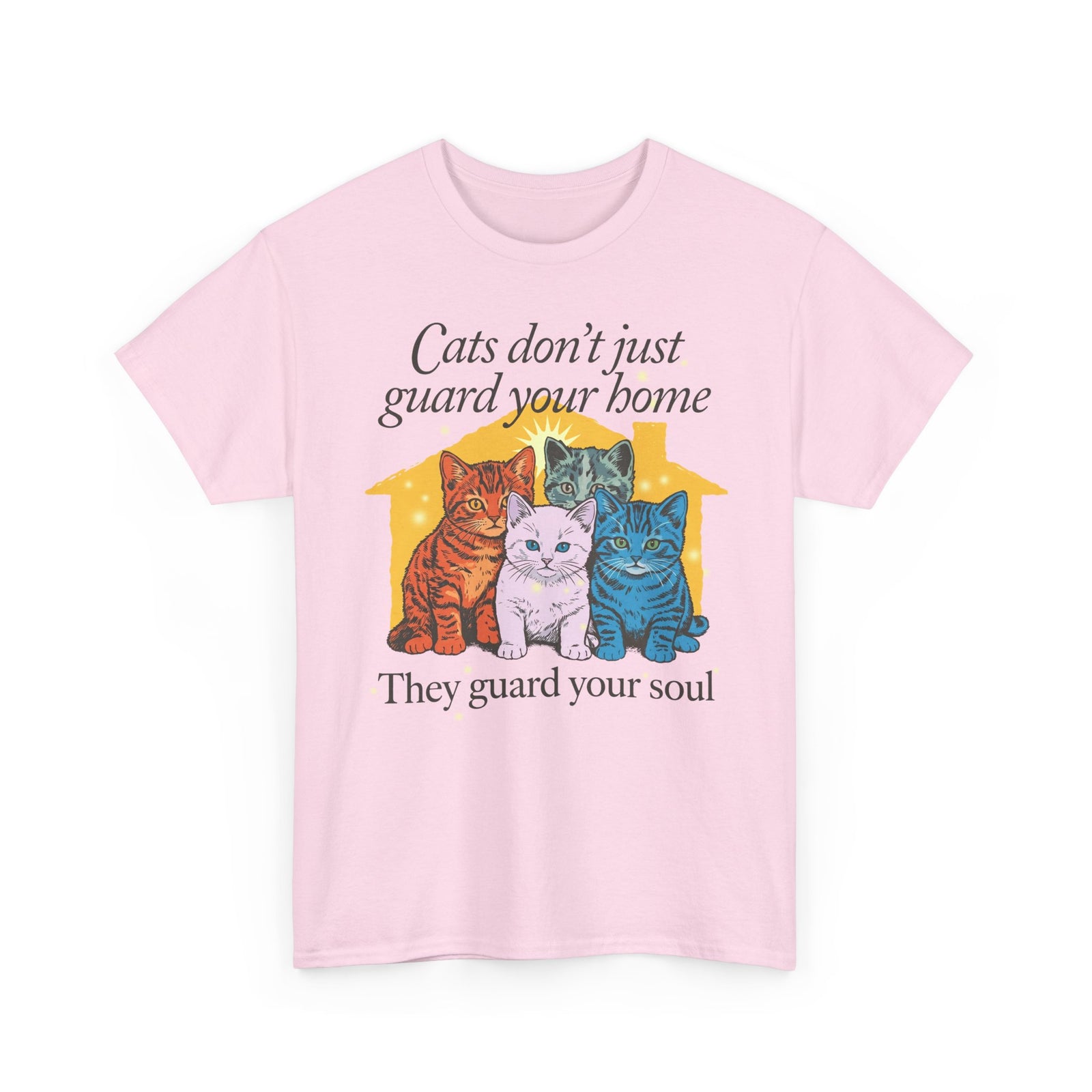 Cats Don't Just Guard Your Home T-Shirt — Funny Cat Lover Tee