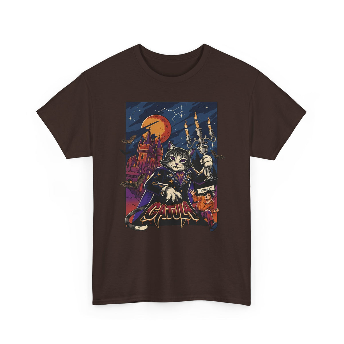 Catula Cat Dracula T-Shirt