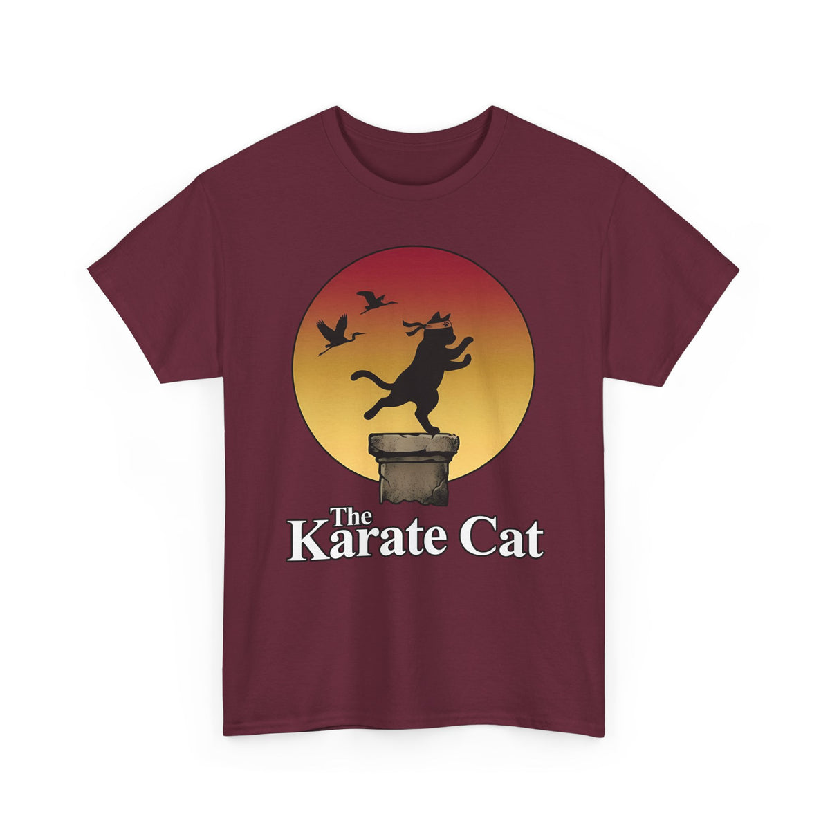 Karate Cat T-Shirt — Funny Martial Arts Cat Tee