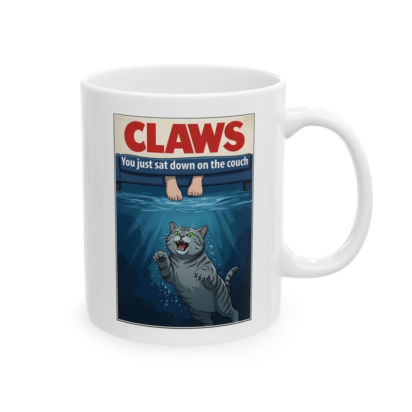 Cat's Claws Ceramic Mug