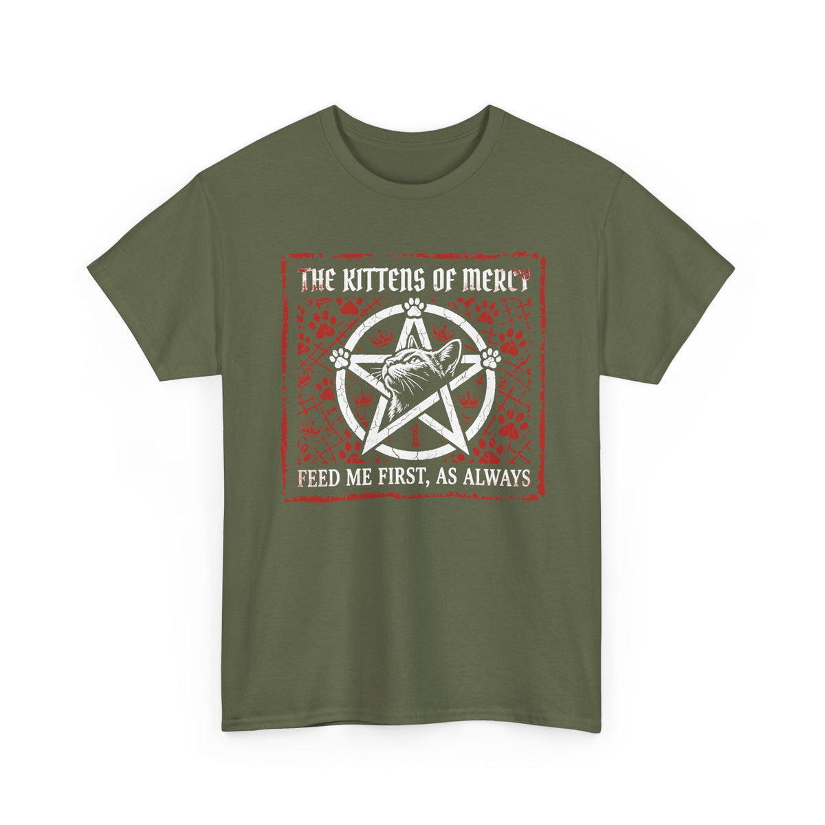 Kittens of Mercy T-Shirt Cute Kitten Rescue Tee