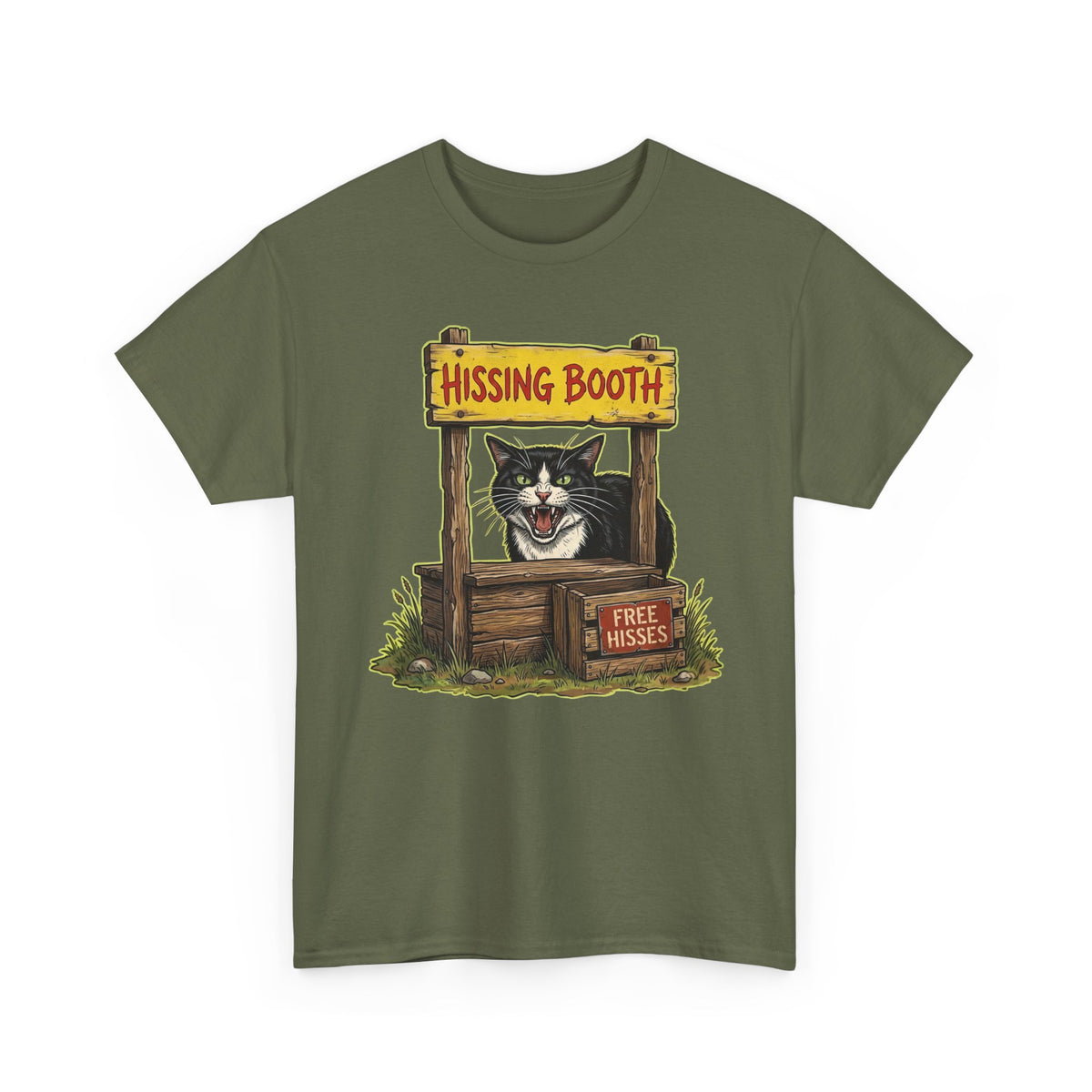 Hissing Booth Cat T-Shirt