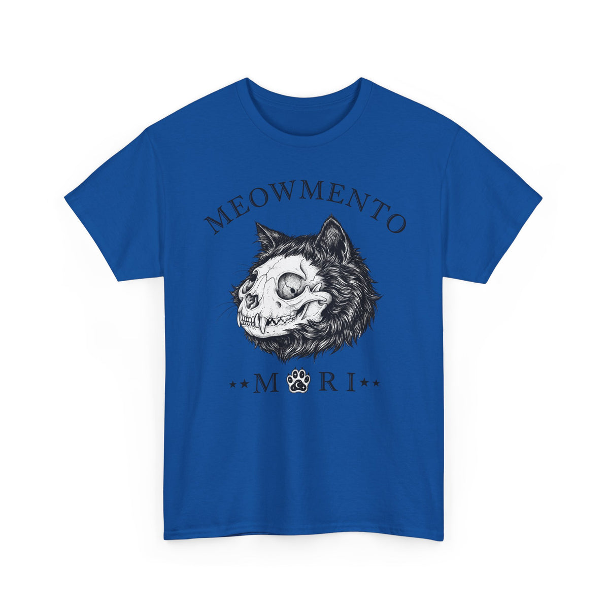 Meowmento Cat T-Shirt — Humorous Cat Memorial Tee