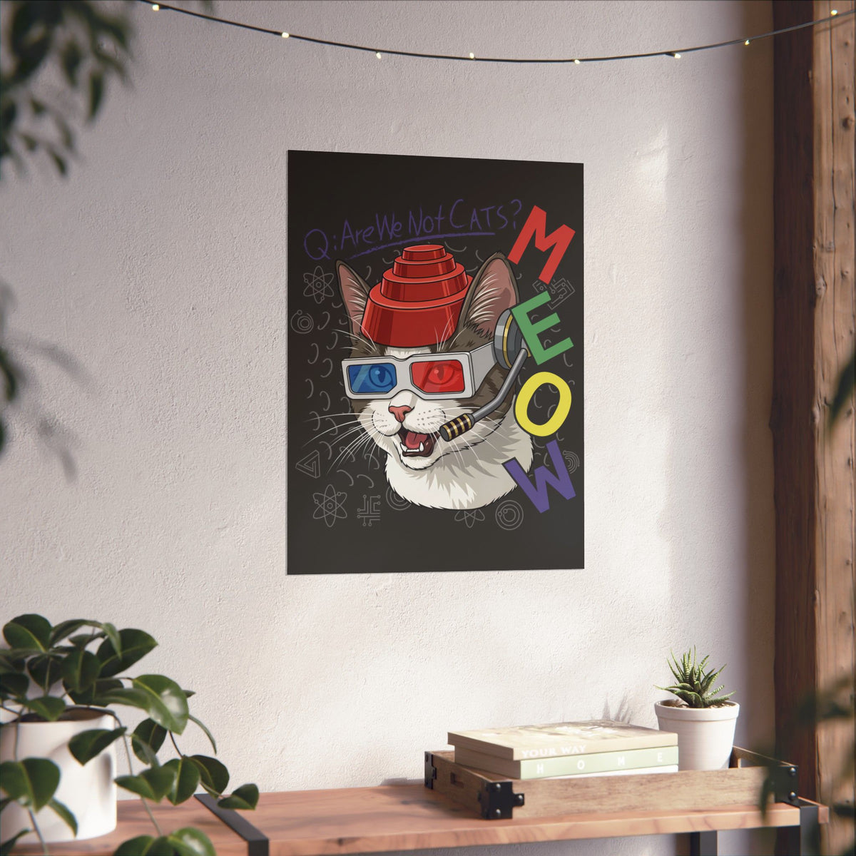 Meow Are We Not Cats Poster