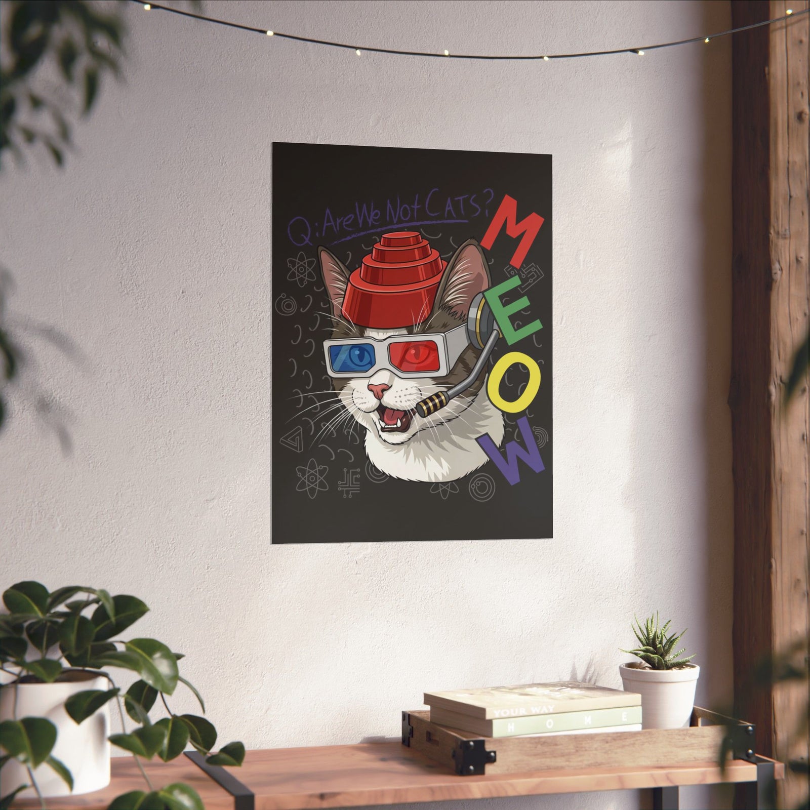 Meow Are We Not Cats Poster