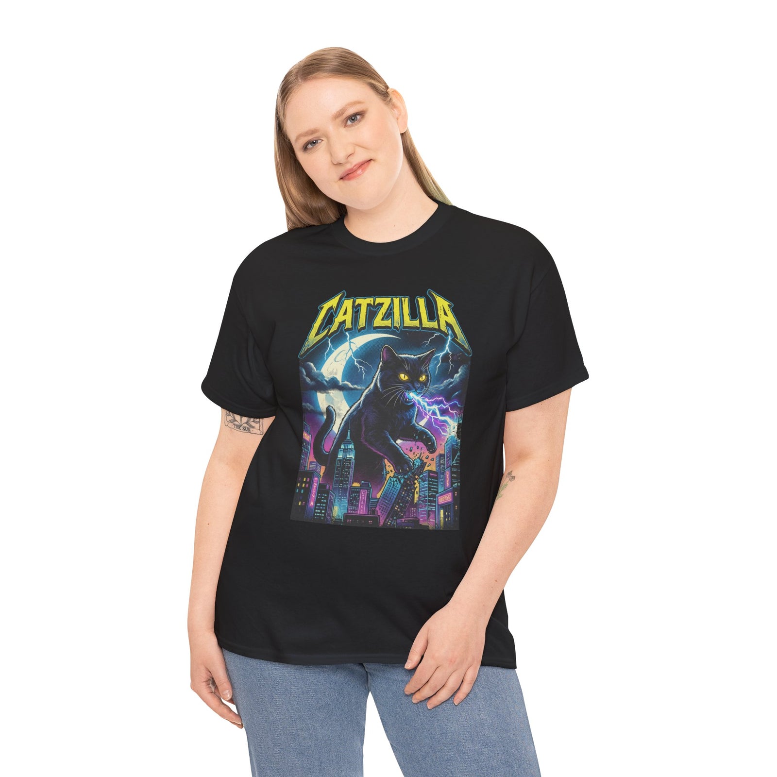 Cat Attack T-Shirt — Funny Graphic Cat Tee
