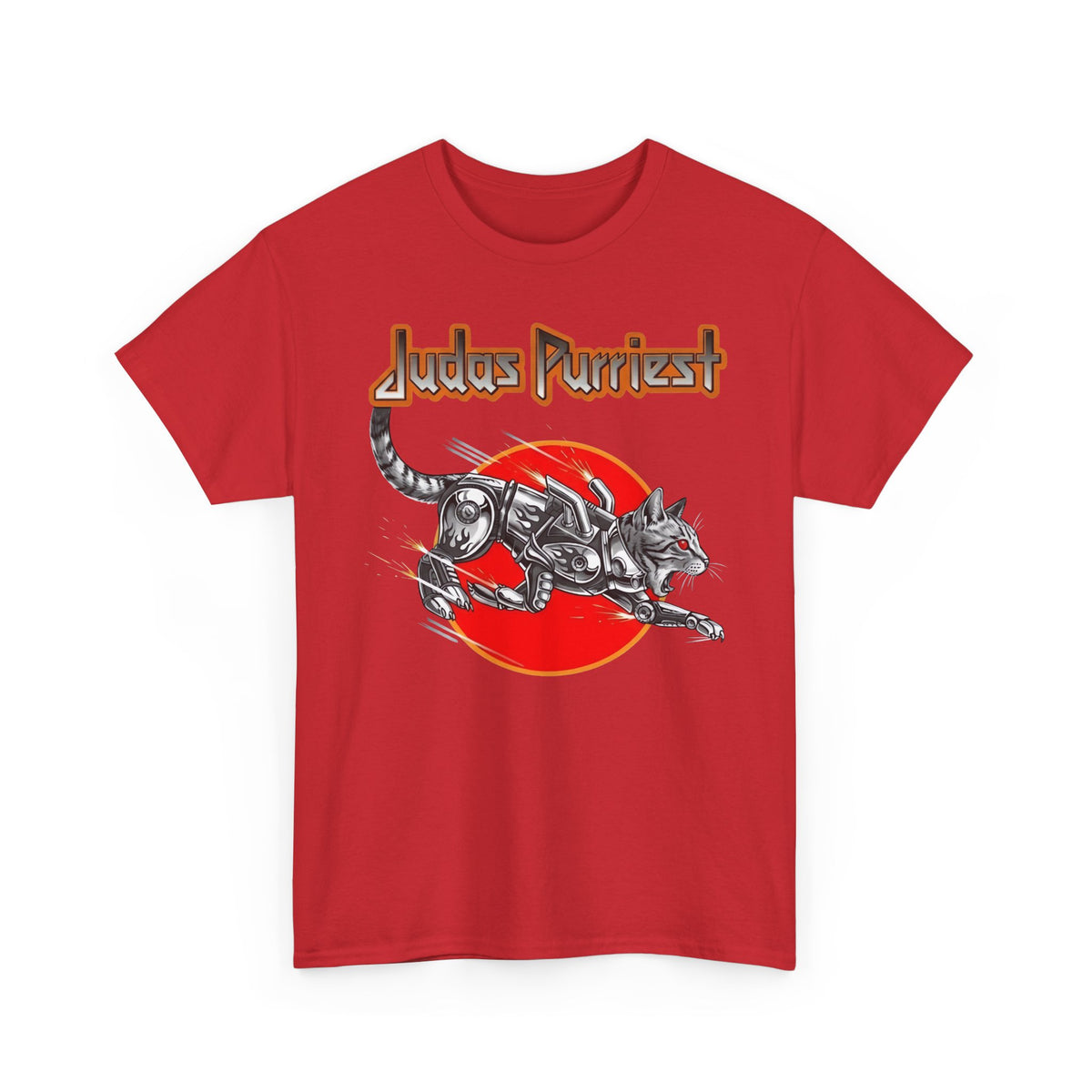 Judas Purriest Cat Graphic Tee