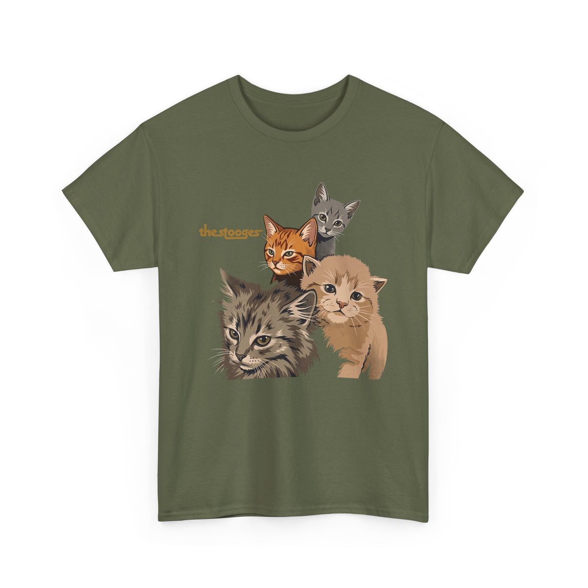 The Stooges Cat T-Shirt