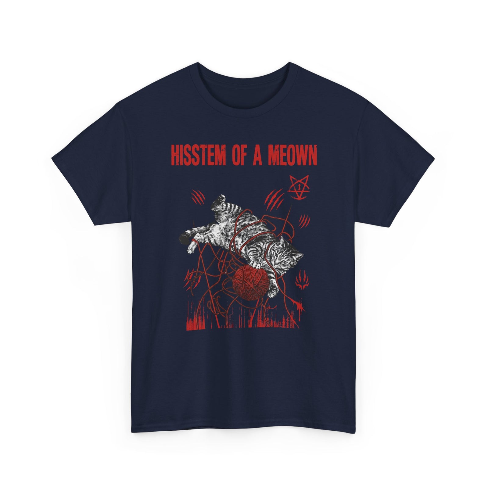 Hissten Of A Meown T-Shirt — Funny Cat Pun Tee