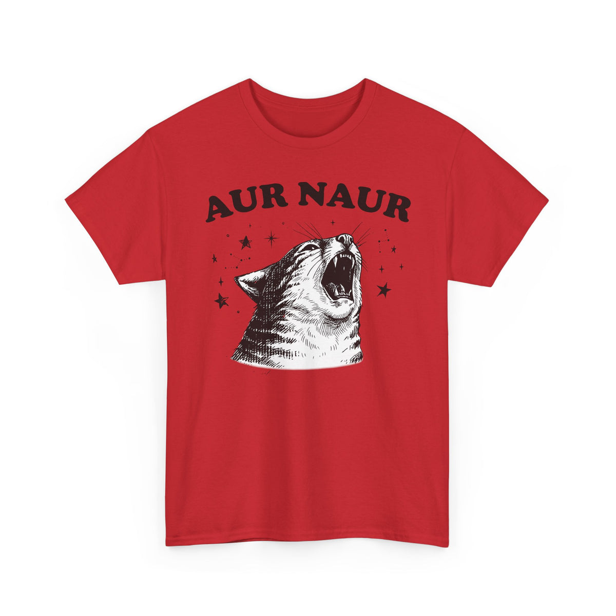 Aur Naur Funny Cat T-Shirt — Cute Funny Cat Tee