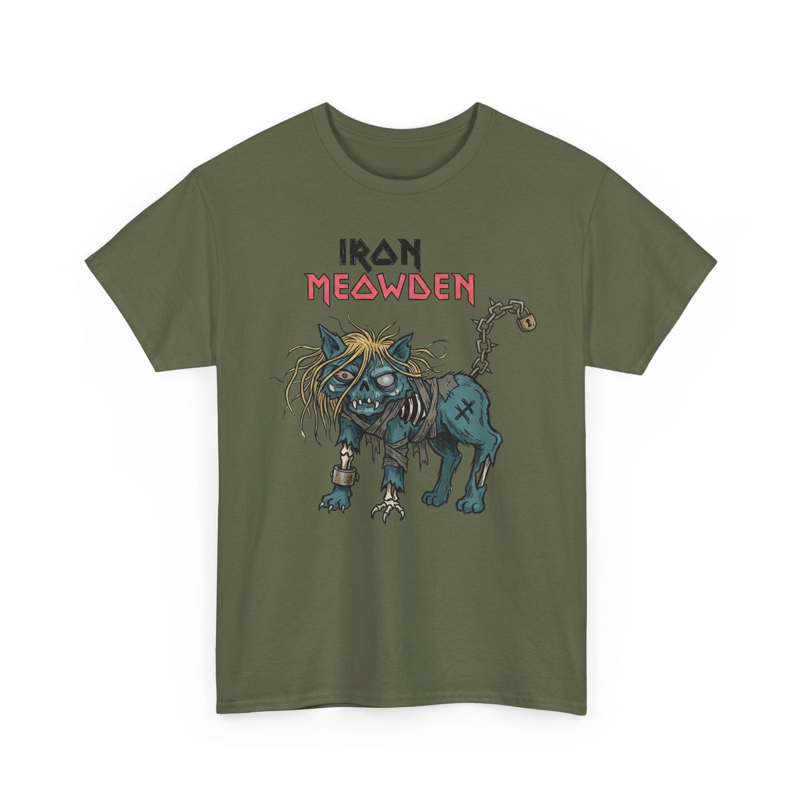 Cat Rock Hip Hop T-Shirt — Vintage Cat Band Graphic Tee