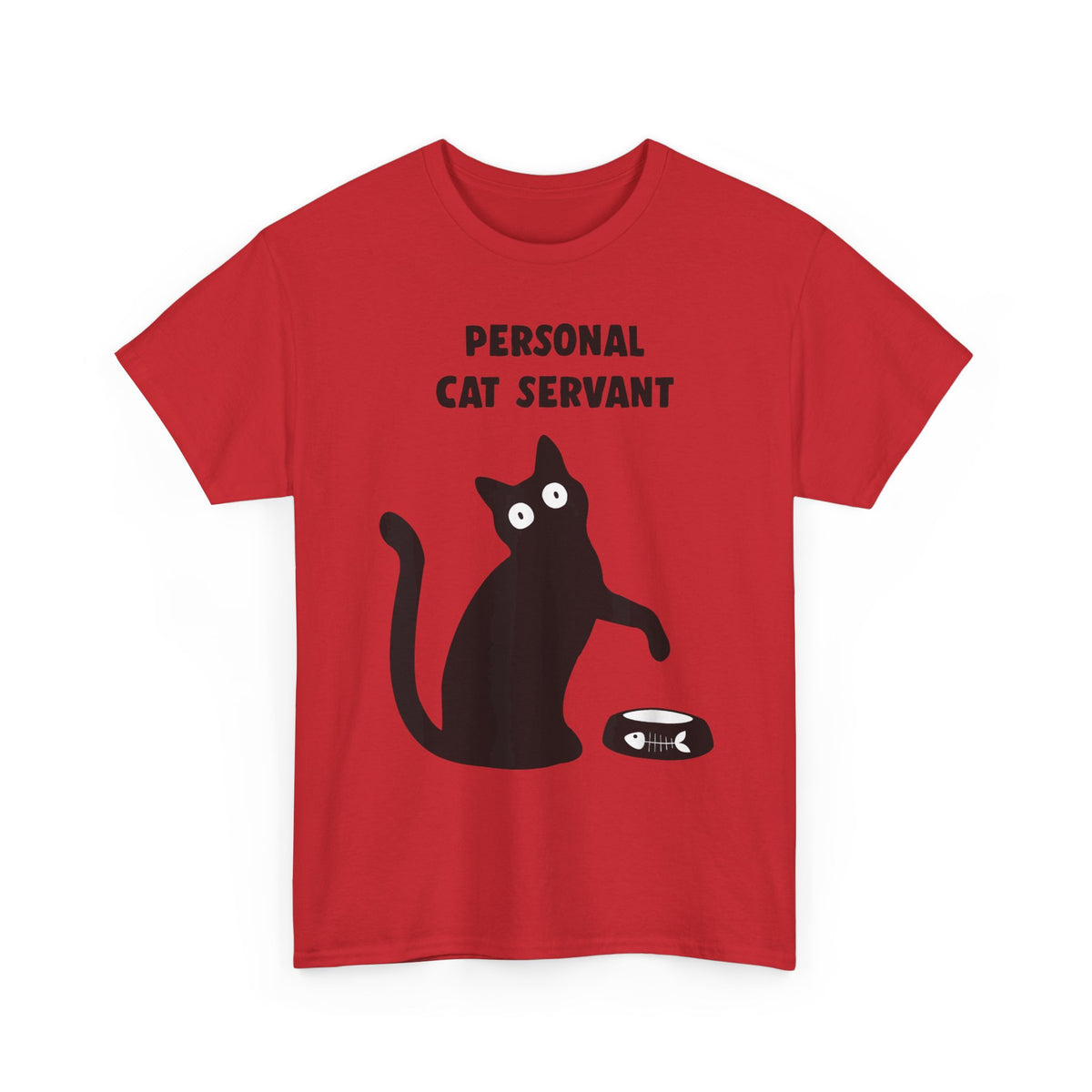 Personal Cat Servant T-Shirt — Funny Cat Tee