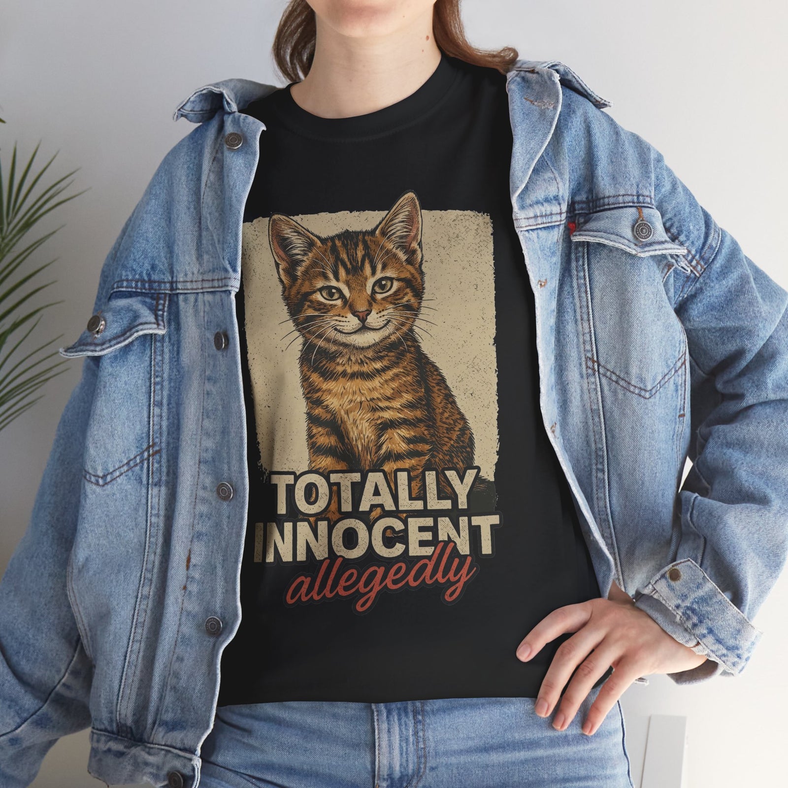 Totally Innocent (Allegedly) Cat Tee