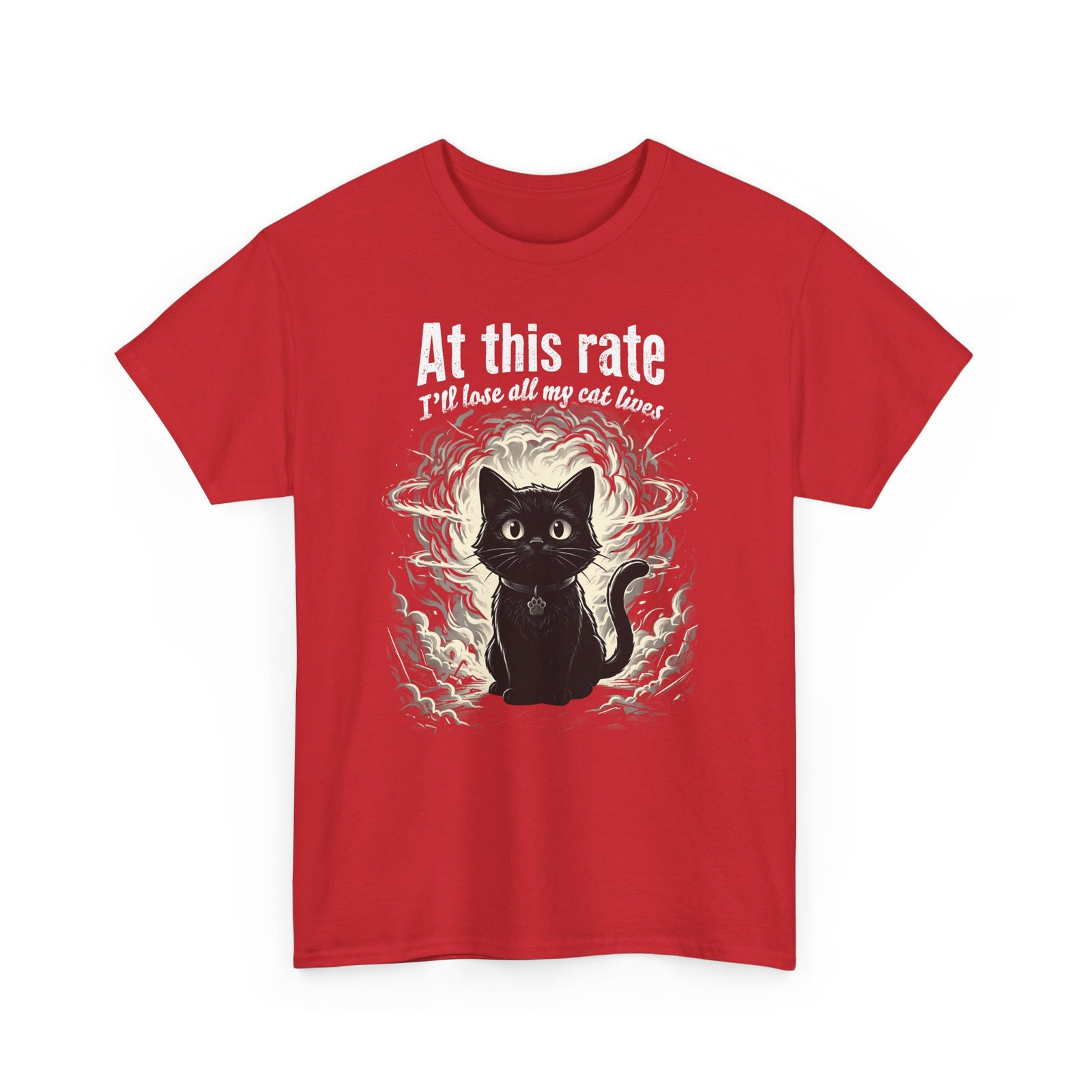 Apocalypse Cat T-Shirt Post-Apocalyptic Cat Graphic Tee