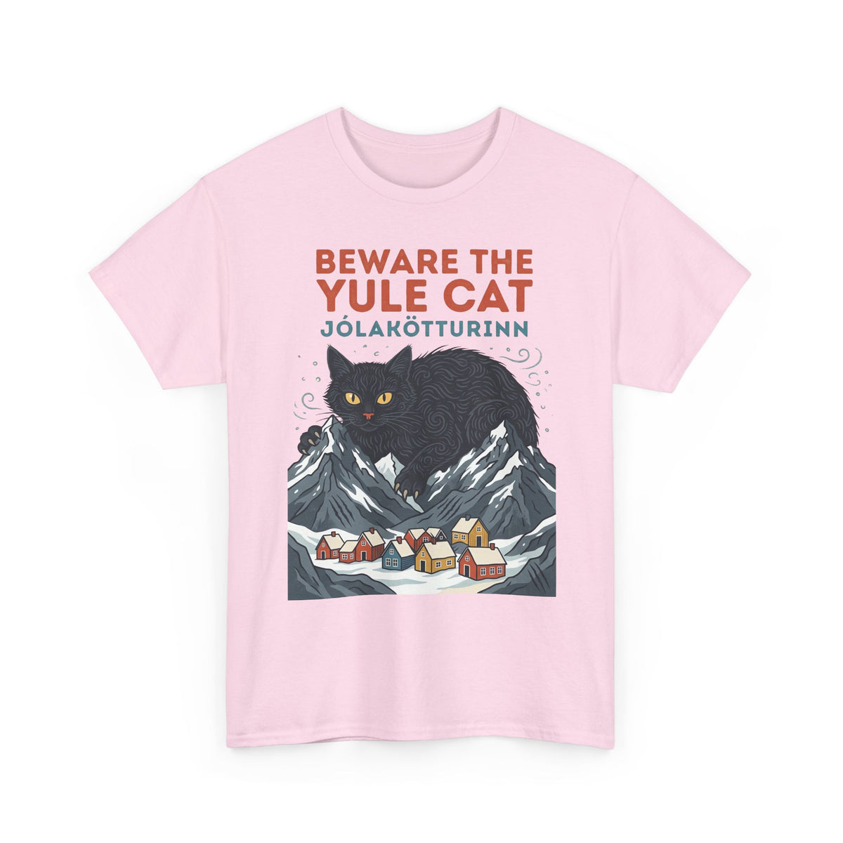 Beware the Yule Cat T-Shirt Holiday Tee