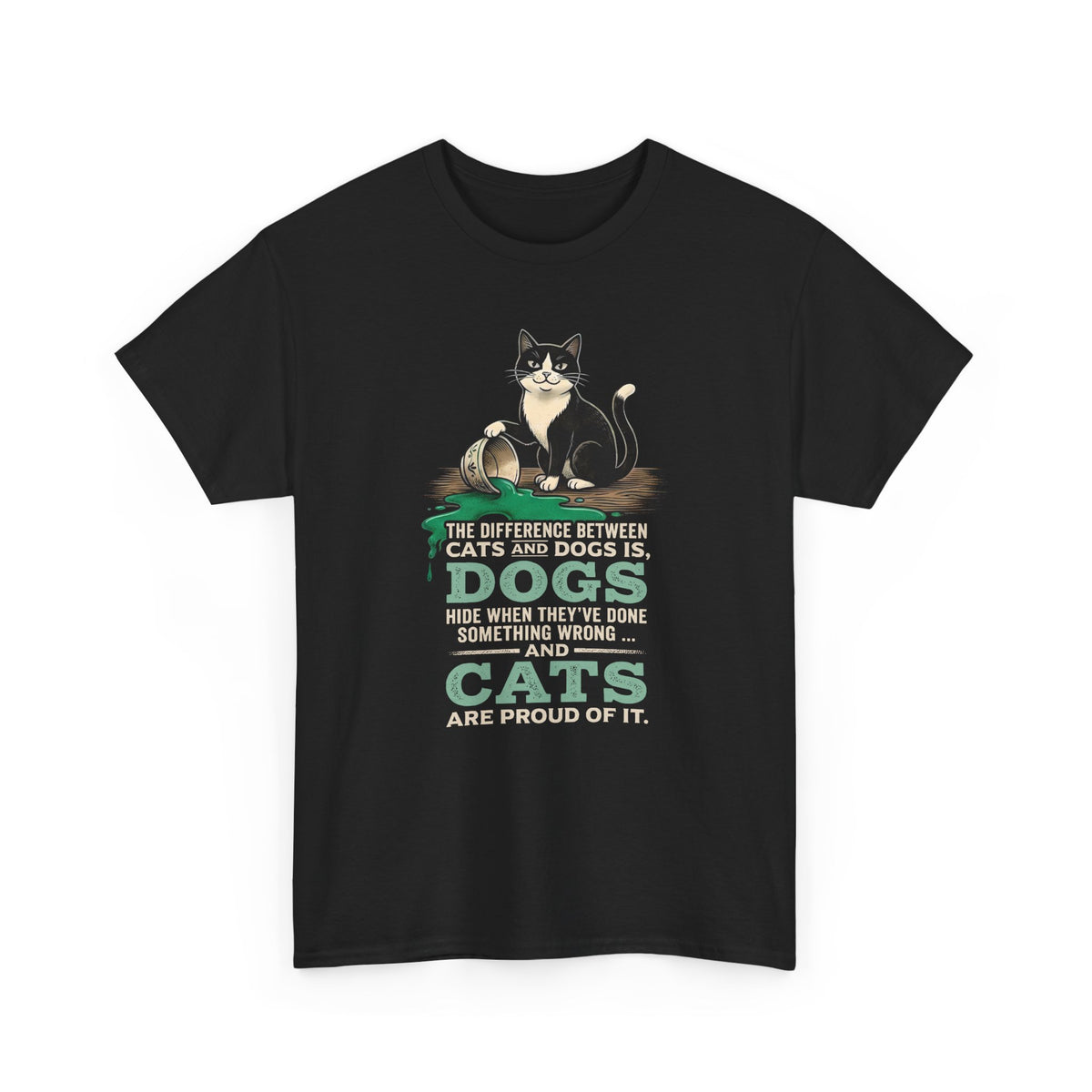 Cats Aren't Guilty T-Shirt — Funny Cat Lover Tee