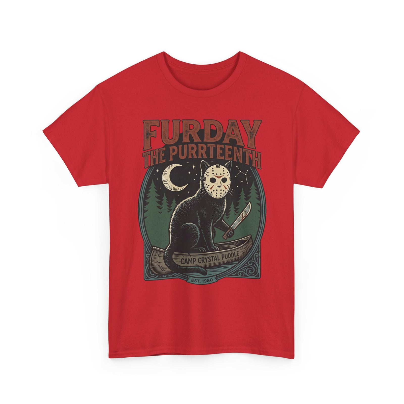 Horror Cat "Furday the Purrteenth" T-Shirt